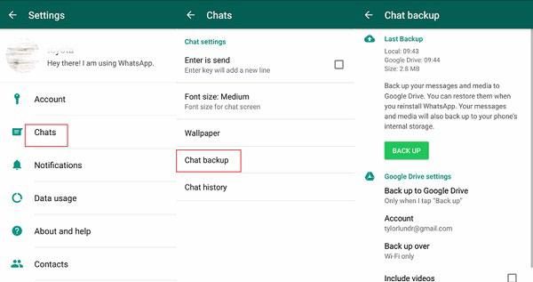 védje meg adatait a WhatsApp törlése előtt 1