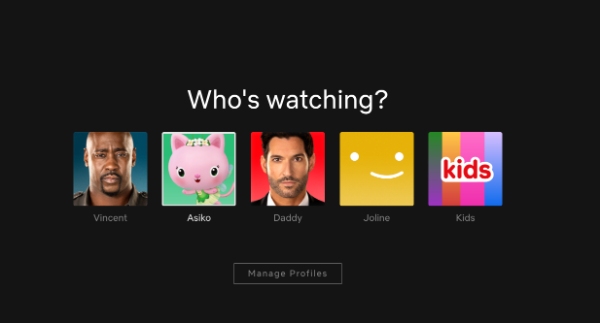 Melden Sie sich bei Ihrem Netflix-Konto an