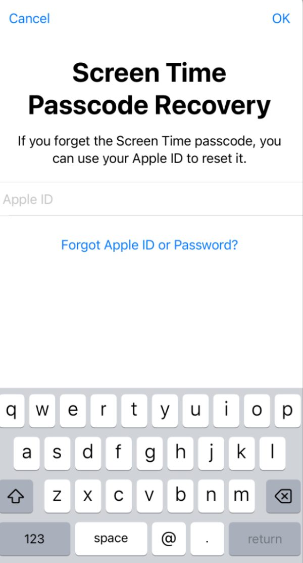 Set up a passcode for Apple ID