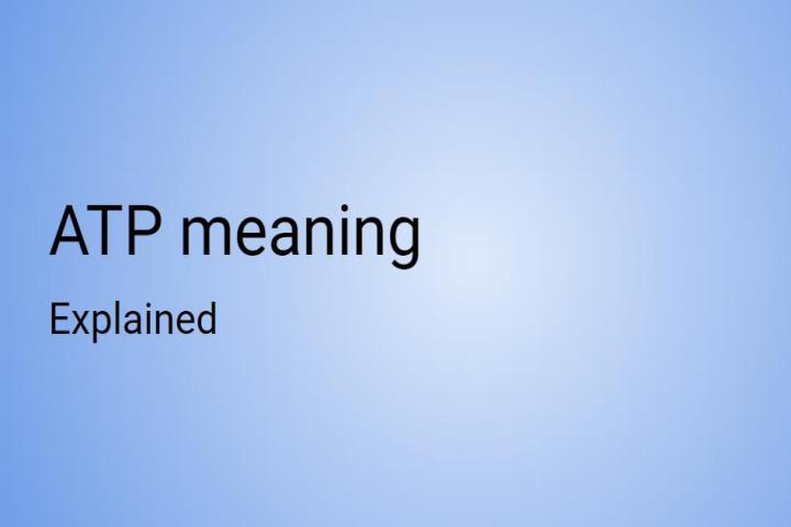 ATP meaning explained