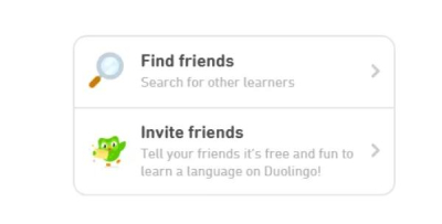 Cara menambahkan teman di Duolingo desktop 2