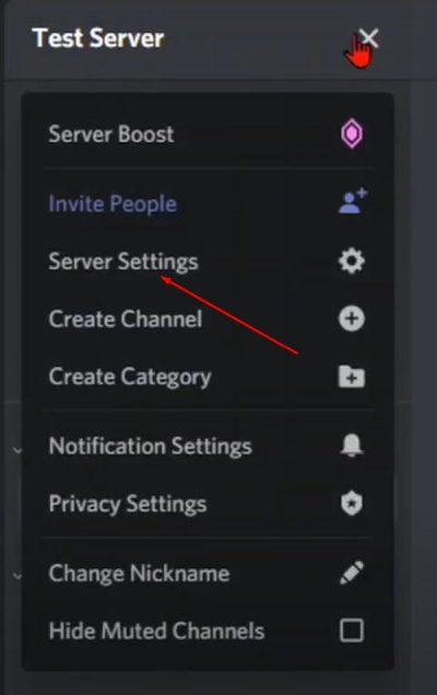 How to delete a Discord server on a desktop 2