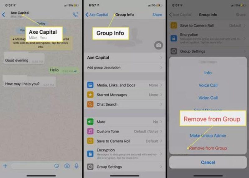 How to delete a WhatsApp group as an admin 1