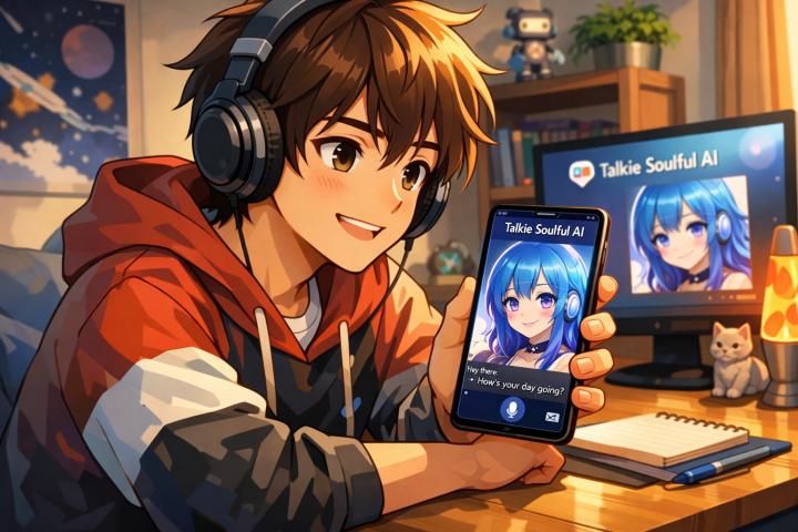 Talkie Soulful AI is your AI companion and it's for  age 17+