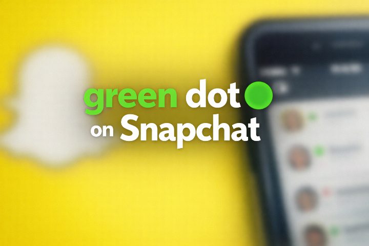 What does the green dot mean on Snapchat: Insights & safety tips