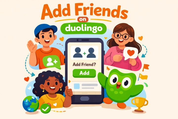 Как помощь детям добавлять друзей в Duolingo