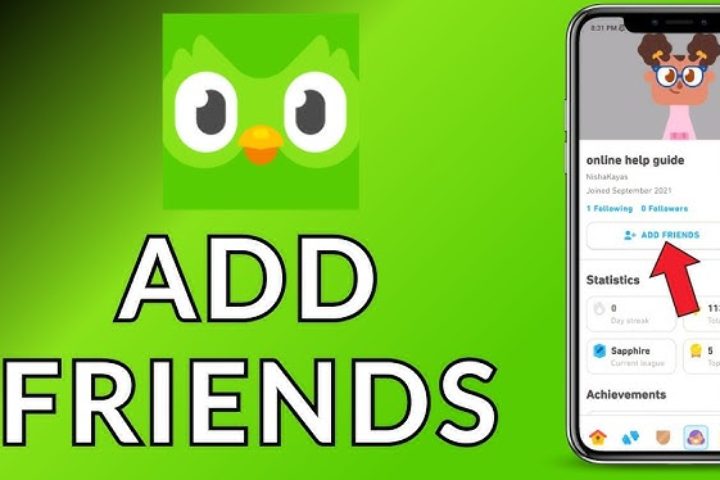 how to add friends on duolingo