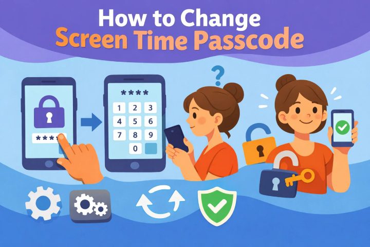 Jak změnit přístupový kód pro Čas u obrazovky?