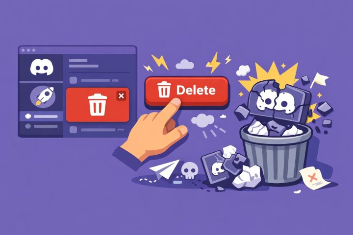 Jak bezpečně smazat Discord server a chránit své děti online