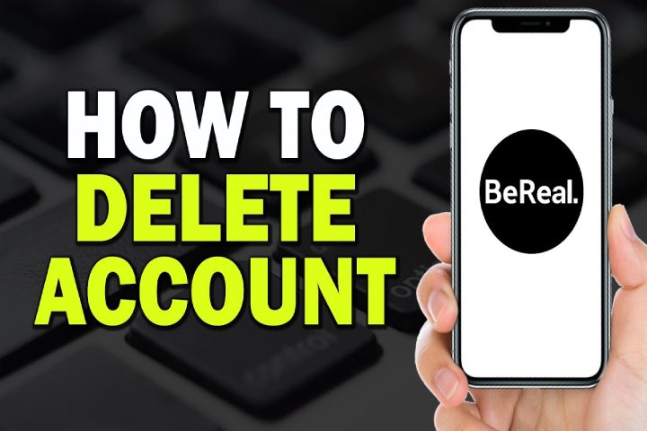 how to delete bereal account