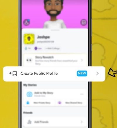 jak vytvořit veřejný profil na snapchatu 1