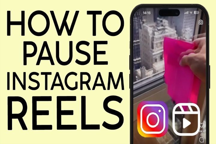 how to pause instagram reels