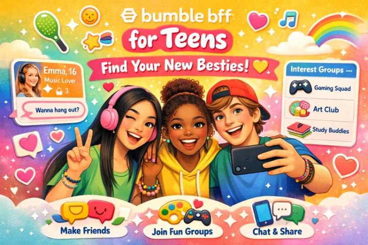 Bumble BFF青少年交友應用：在安全至上的前提下建立友誼