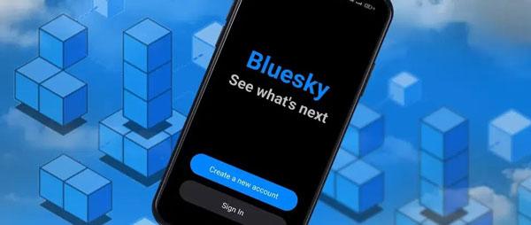 Bluesky social app