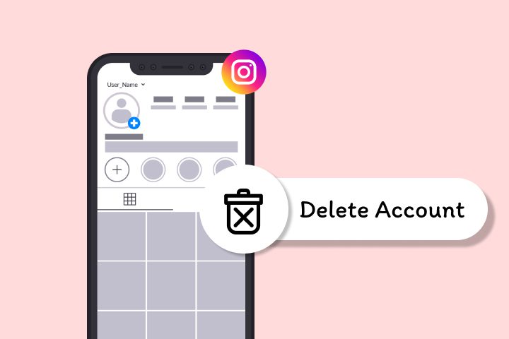 Cara menghapus akun Instagram