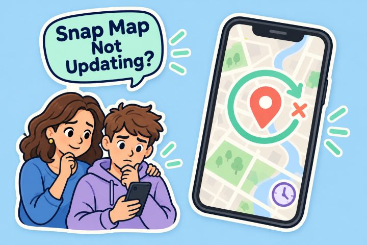 Zašto se Snapchat Snap Map ne ažurira ili prikazuje pogrešnu lokacija : Ispravci