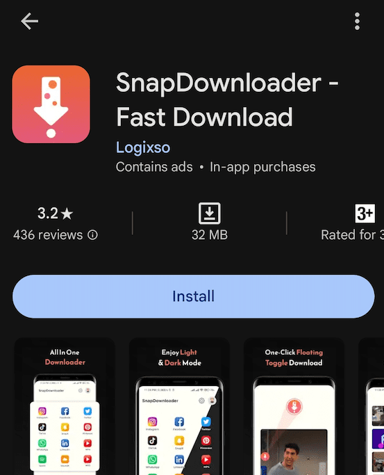 Snapdownloader