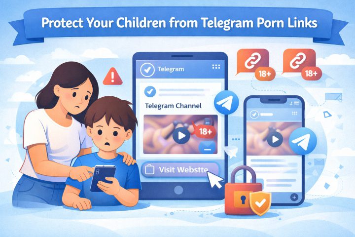 Как защитить детей от порнографических ссылок в Telegram