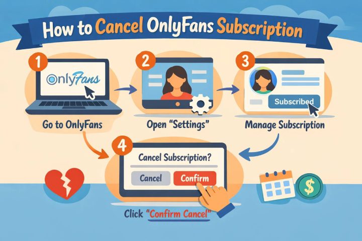 Как отменить подписку на OnlyFans в 2024 году