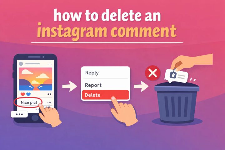 Как удалить комментарий в Instagram и защитить детей от спама