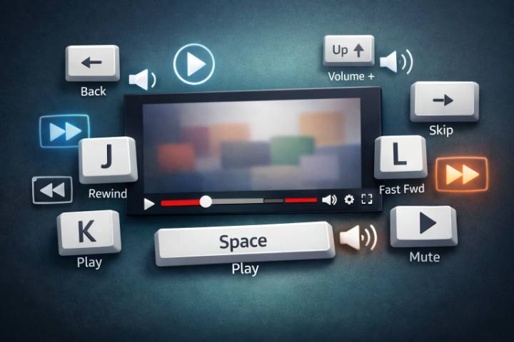 Master YouTube keyboard shortcuts for faster, smarter navigation