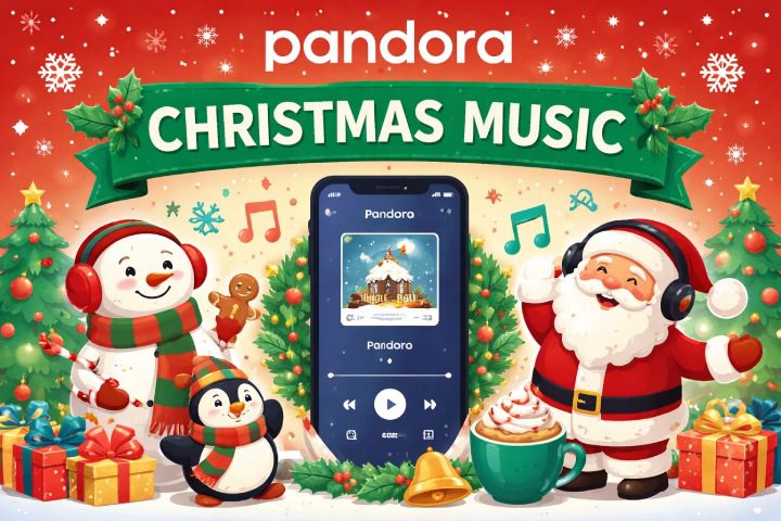Creating the perfect Pandora Christmas music playlist for kids