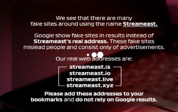 Το Streameast εξακολουθεί να λειτουργεί