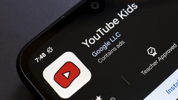 YouTube Kids - Site de filme seguro para crianças em idade escolar