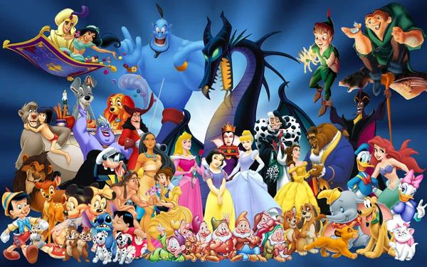 personajes calientes de Disney