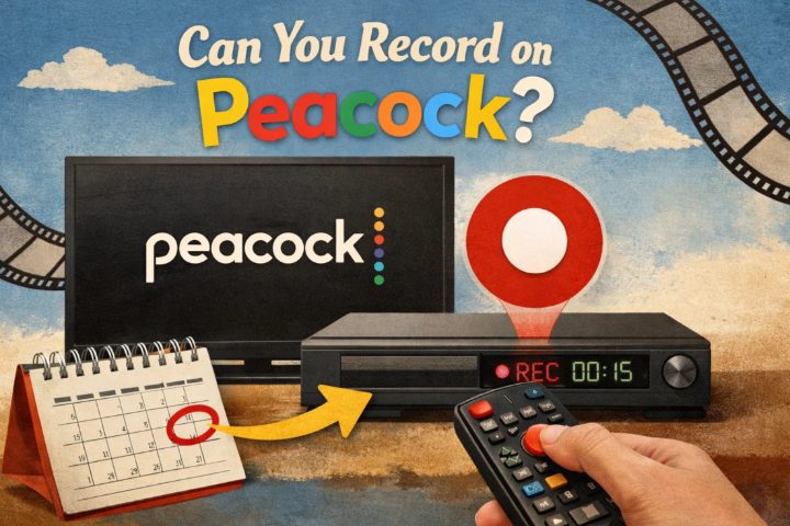 Can you record on Peacock Can you record on Peacock