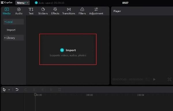 Comment ajouter un arrière-plan à l&#39;écran vert sur CapCut 1