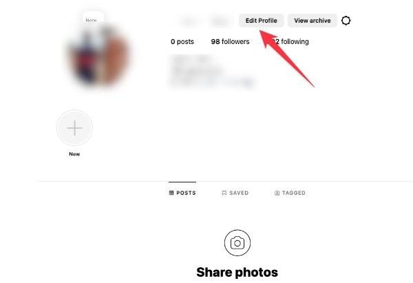 Jak deaktivovat Instagram na webu 2