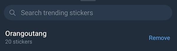 Cara menemukan stiker di Telegram 2
