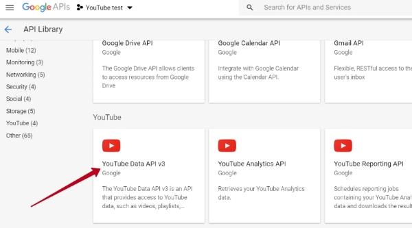  YouTube Data API V3