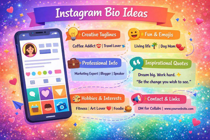 100 Best Instagram bio ideas make you stand out