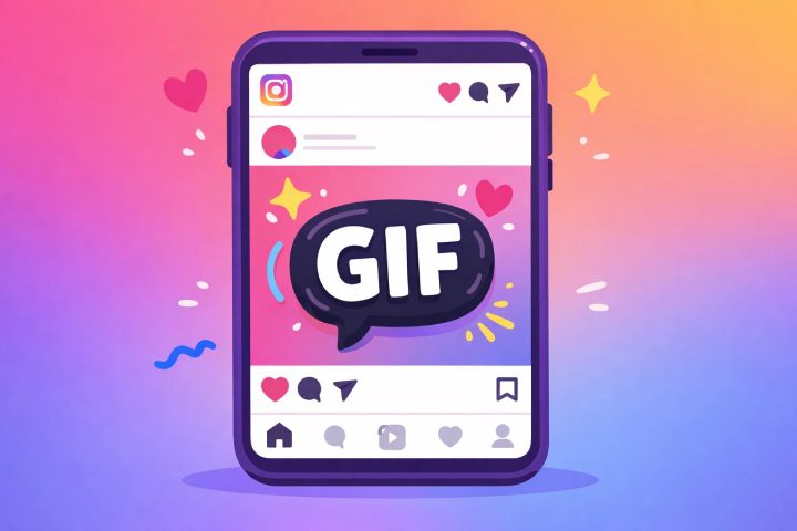 Как правильно размещать и комментировать GIF-изображения в Instagram в 2025 году