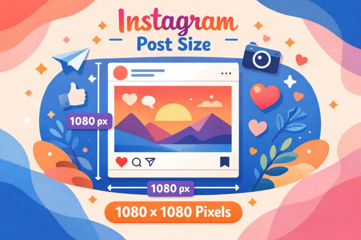 Perfect Instagram post size: Story, photo, video, reel, and profile picture dimensions