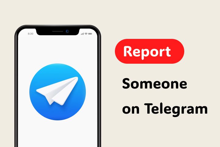 Bagaimana melaporkan seseorang di telegram