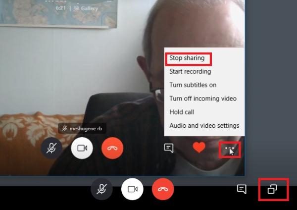 Skype 3&#39;te ekran nasıl paylaşılır