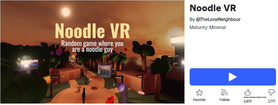 Noodle VR