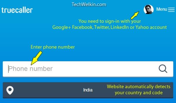 Type in the name or number of the person you wish to search for Type in the name or number of the person you wish to search for
