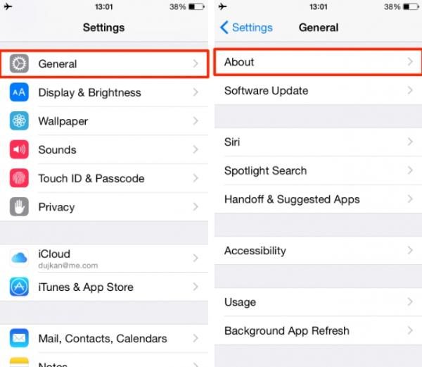 Using iPhone Settings 1