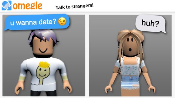 Omegle games on Roblox