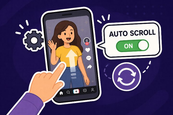 TikTokで自動スクロールをオンにする方法：コンテンツを無制限に視聴
