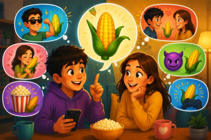 Corn emoji meaning: Slang usage, examples and more