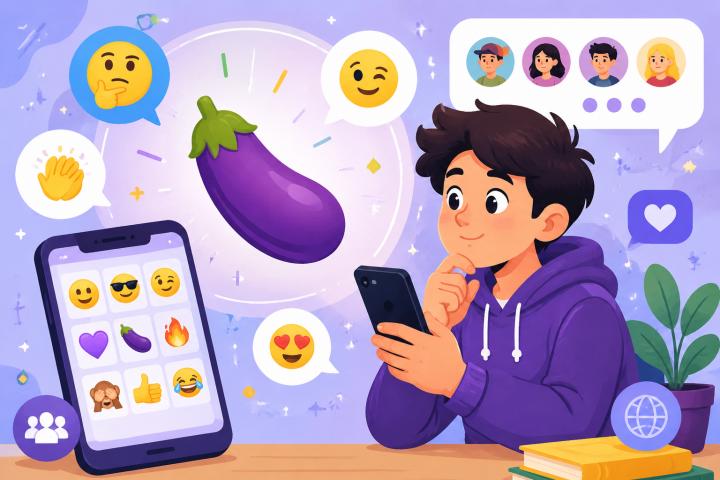 Eggplant emoji meaning: Slang usage, examples & more