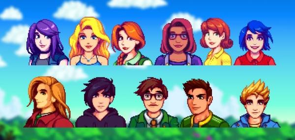 personaggio nella valle di Stardew