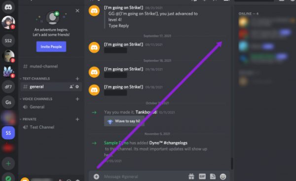  delete messages from Discord channel