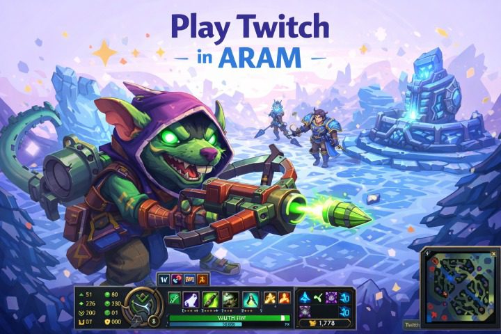 Jak hrát Twitch v ARAM: Průvodce sestaveními a taktikami