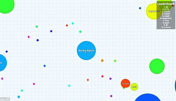Agar.io - Juegos como Slither.io están desbloqueados